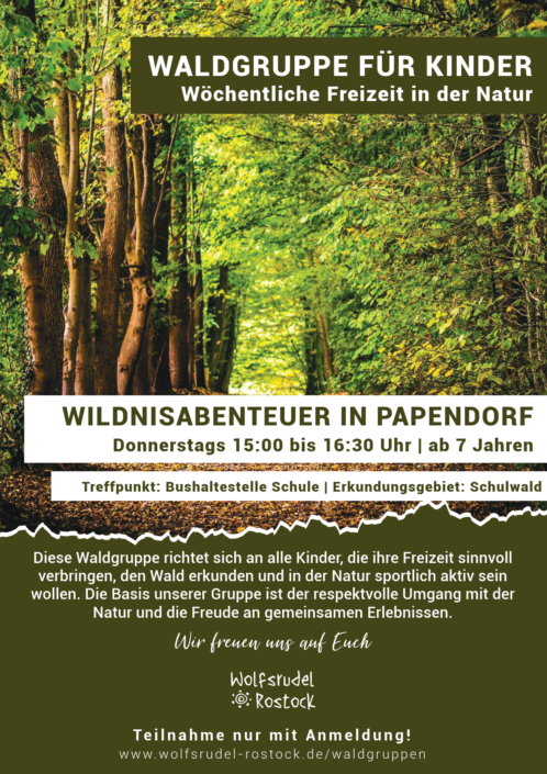 Waldnachmittagsgruppe papendorf